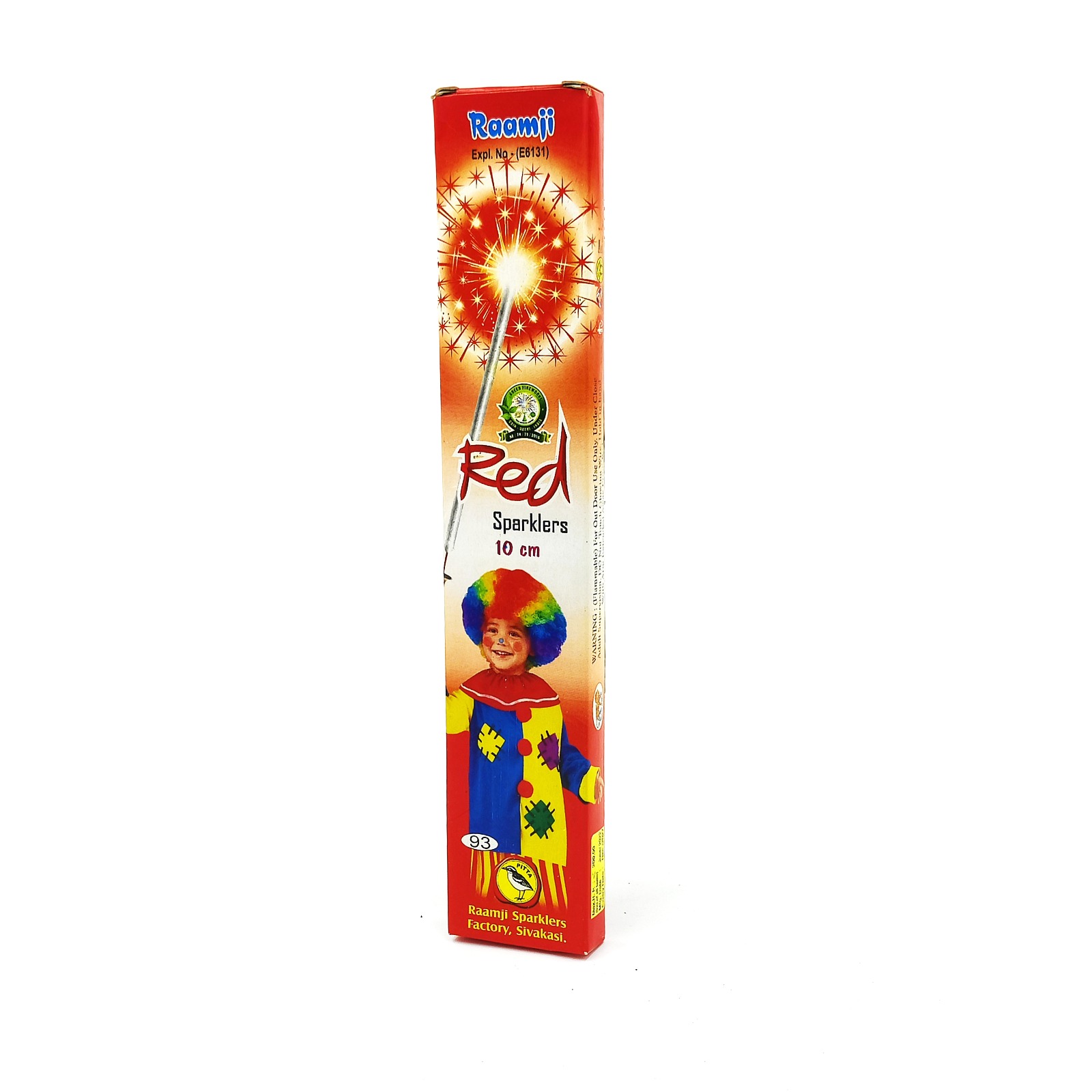 10 cm Red Sparklers